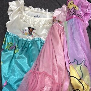 Disney Princess Kids Costume - Pink and Blue